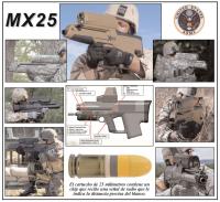 Fusil XM25 con balas a radiocontrol: ya no habrá donde esconderse.