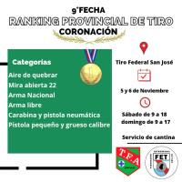 TFA de San José - 9° Fecha de Ranking Provincial en San José